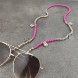 Stone Bead Sunglasses Chain Eyeglass Chains Necklace Reading Glasses Holder