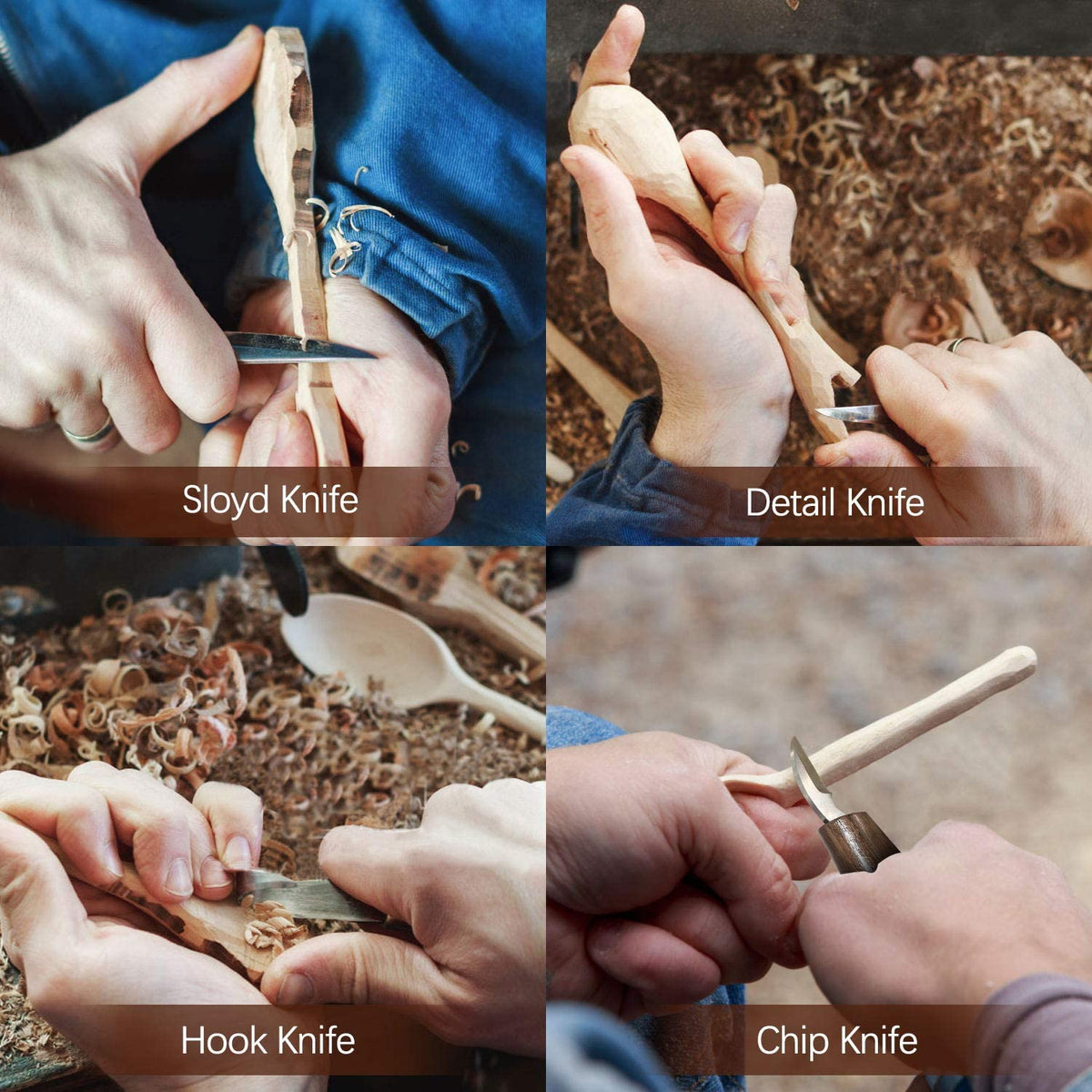 Wood Carving Tools Woodworking Hand Tool Sets DIY Woodcarving