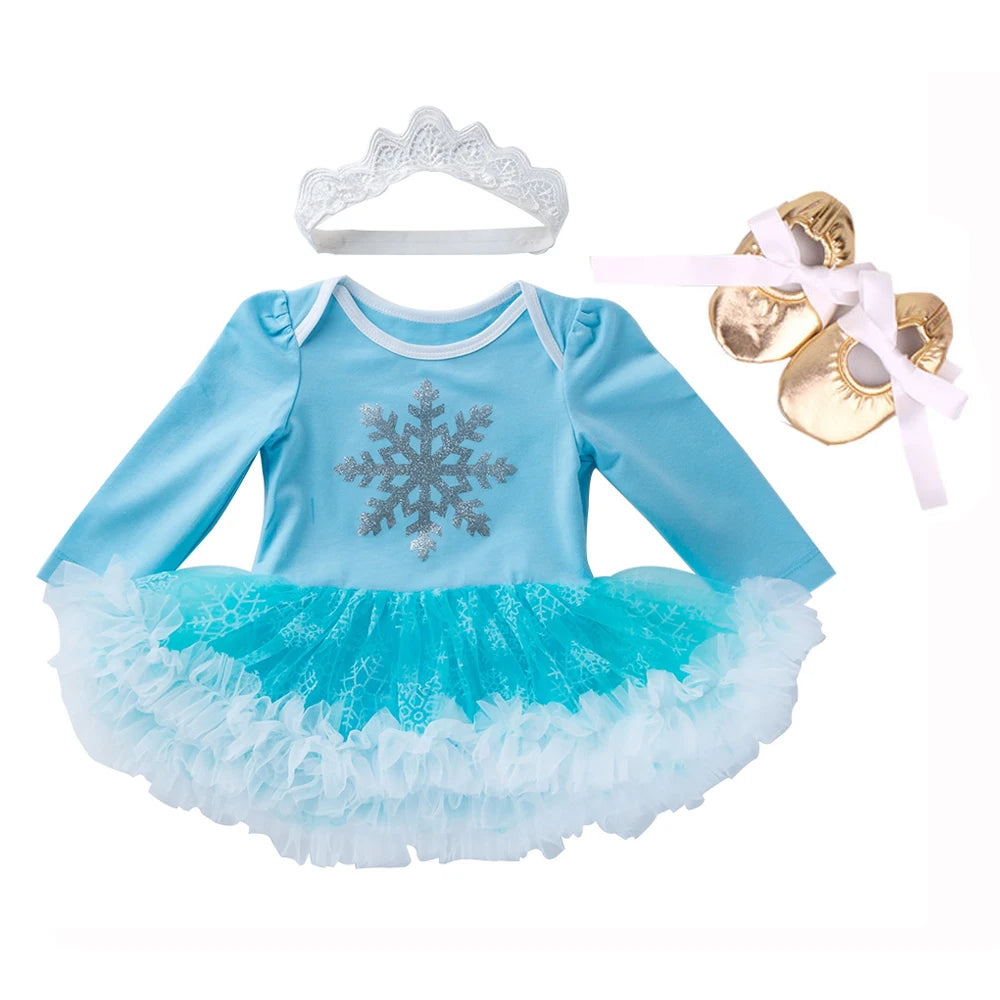 0-2Y 3pcs Girl Baby Superhero Suit Costume Newborn Clothing Sets