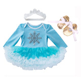 0-2Y 3pcs Girl Baby Superhero Suit Costume Newborn Clothing Sets