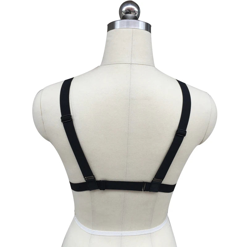 Pentagram Punk Harness Cage Body Harness
