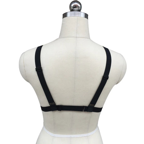 Pentagram Punk Harness Cage Body Harness