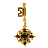 Antique Key Brooch