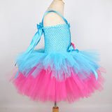 Trolls Tutu Dress Princess Poppy Costume Halloween Dresses