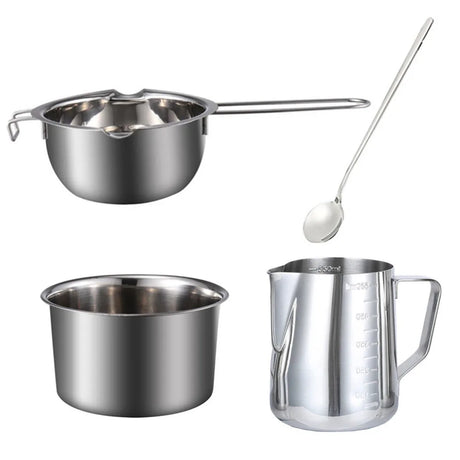 Candle Making Kit Pouring Pot Wicks Sticker DIY Candle Craft Tools