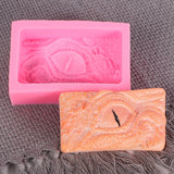 Dragon Eye Square Soap Fondant Cake Silicone Mould Chocolate Candle Baking DIY Tool