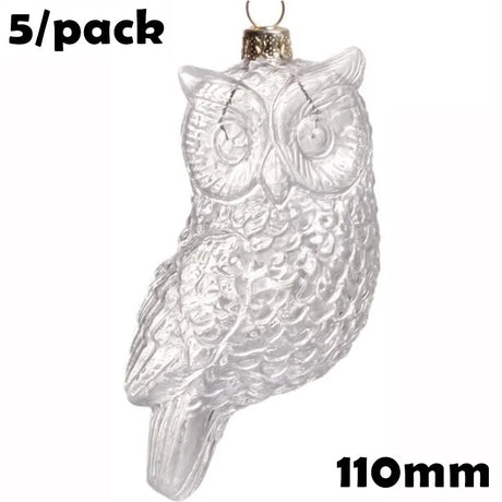 5 Pieces x DIY Paintable Fillable Shatterproof Christmas Decoration Ornaments 65mm Square Cube