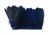 2 Meters Dyed Goose Feather Trims Fringes Ribbons DIY Craft