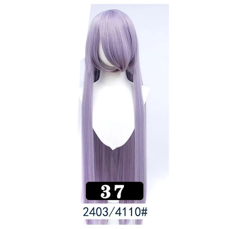 Extra Long Wavy or Straight Wigs with Full Bangs Heat Resistant