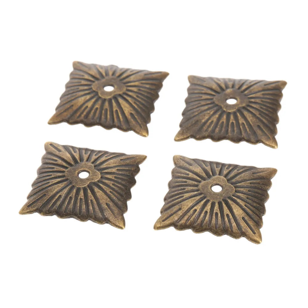 100 Iron Tacks Furniture Hardware Nails Antique Bronze Decorative Upholstery Studs