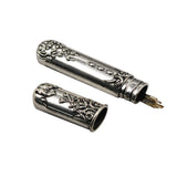 Vintage Needle Case 24pcs Self Threading Needle Pins Hand Sewing Needles DIY Sewing Tools