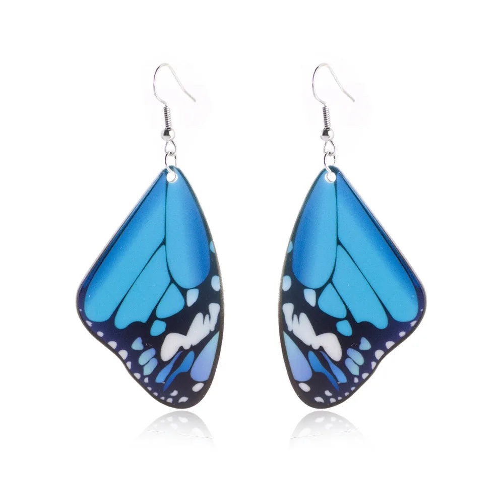 Butterfly Wings Drop Earrings