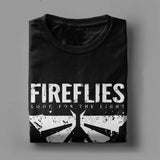 Men's Fireflies Last Of Us T-Shirt Ellie Joel Video Game 100% Cotton