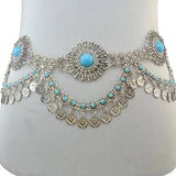 Gypsy Silver Shimmy Belts Belly Dance Hip Jewellery
