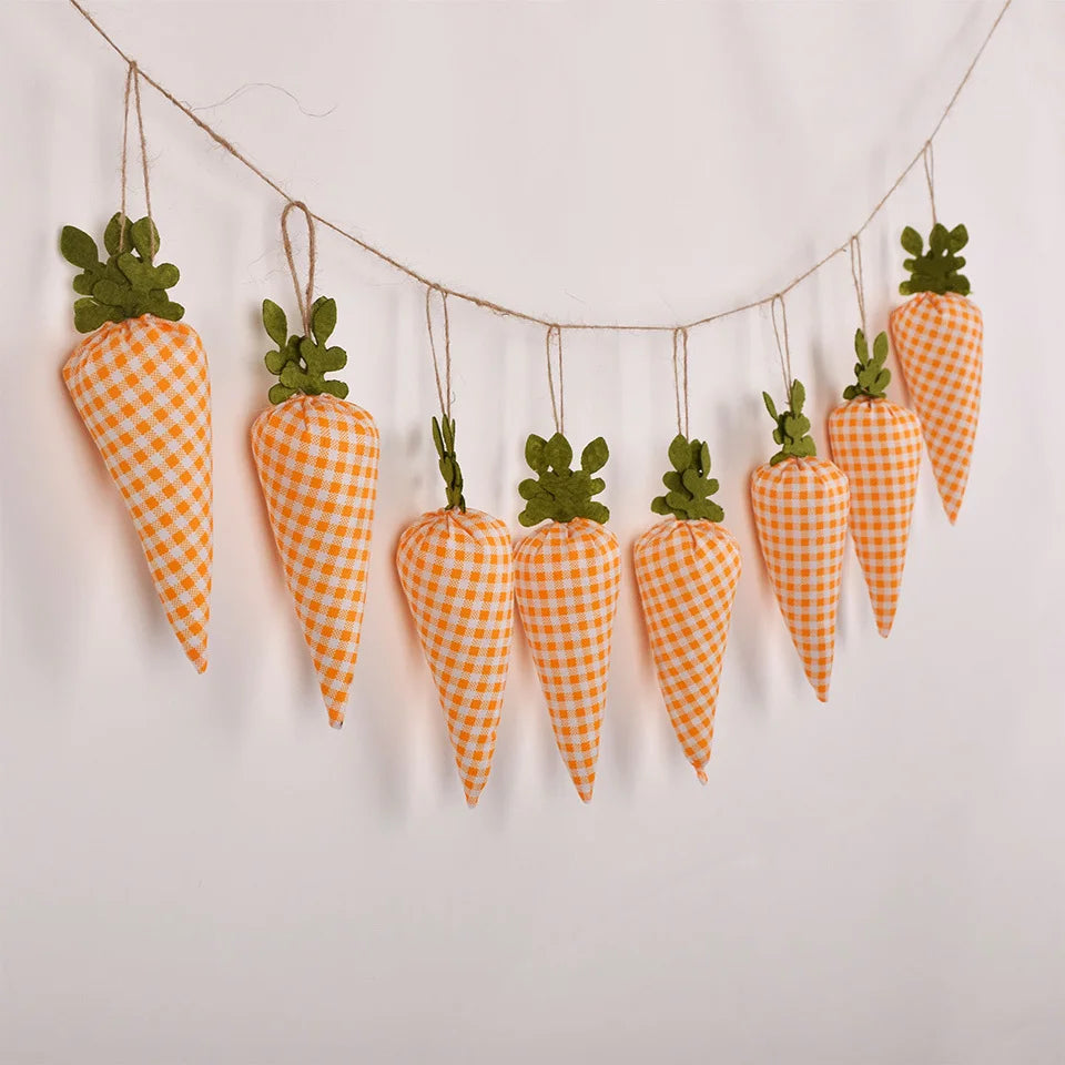 Carrot Easter Decorations, Ornaments, Craft Items