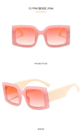 Chunky Monkey Square Sunglasses