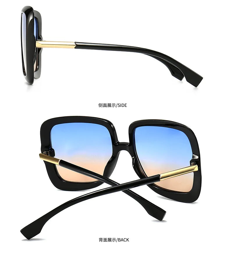 Big Square Oversized Sunglasses
