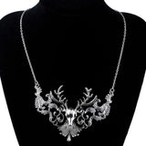 King of the Forest Deer Statement Necklace