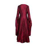 The Red Woman Dress Robe