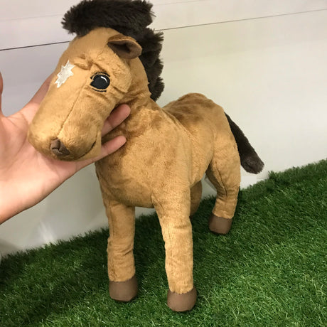 Star Brown Horse Plushie Toy