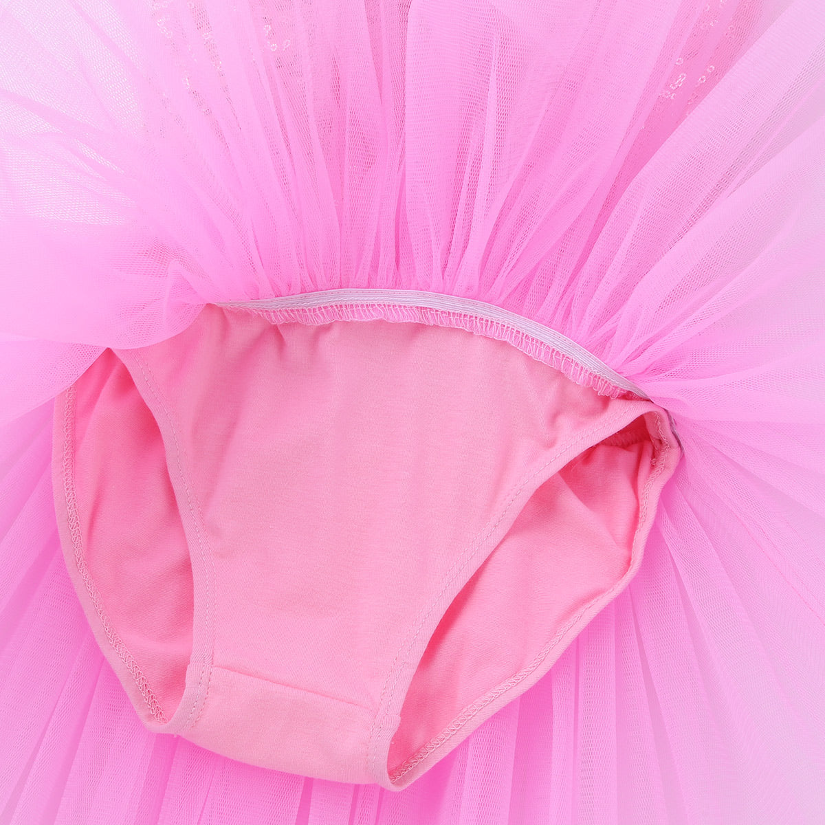 Girls Shiny Sequins Tutu Ballet Dance Dress Leotard Skate Wear Ballerina Fairy Party Costume