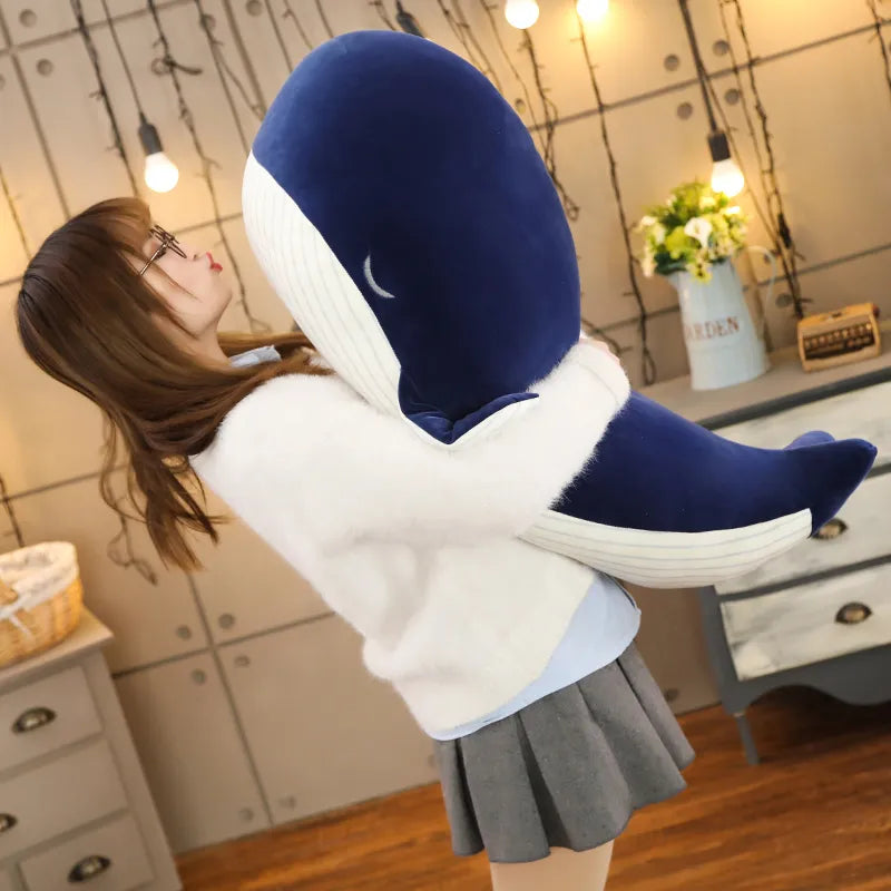 Big Blue Whale 45/65/85cm Super Soft Whale Plush Toys