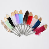 Calligraphy Feather Quill Fountain Pen Set Gift Box