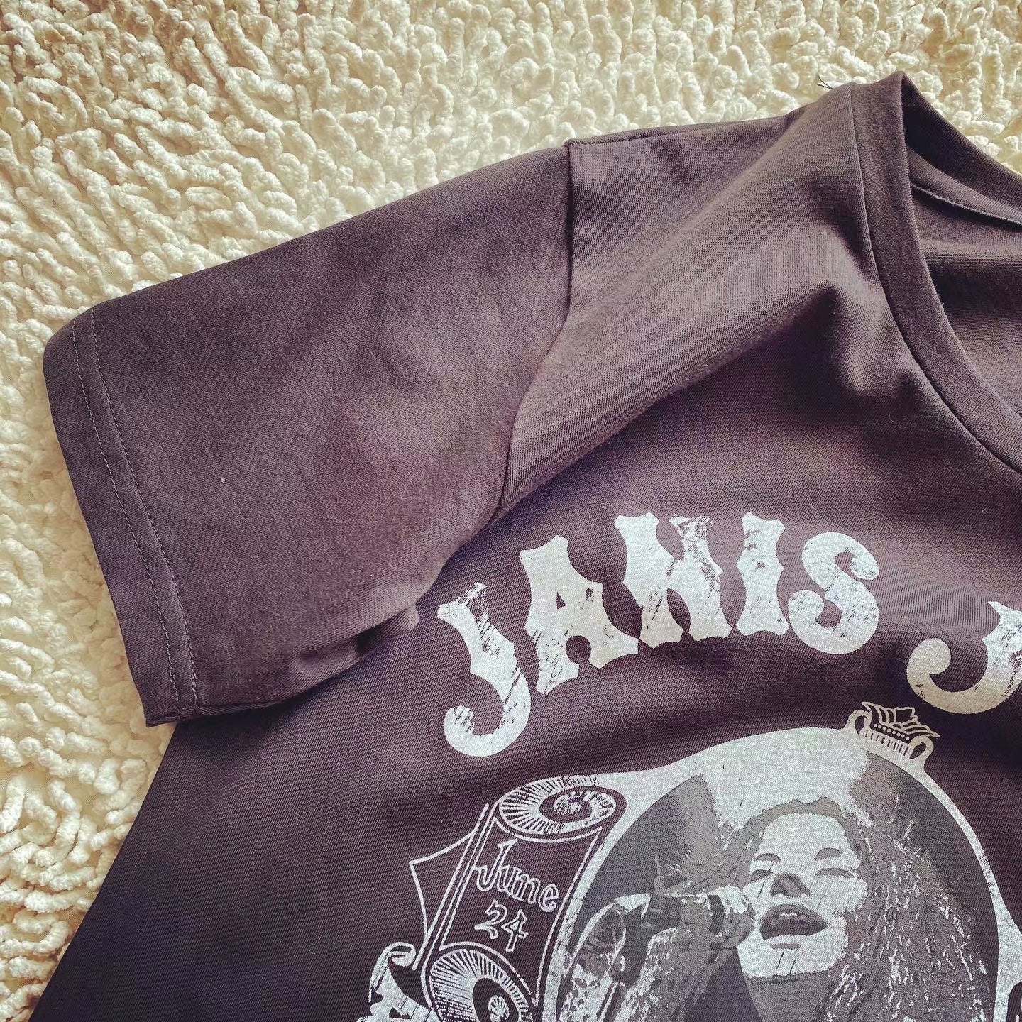 Janis Joplin Rock Chic Music T-shirt