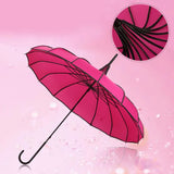 Pagoda Umbrellas Party Sun Rain UV Protective Umbrella Large Umbrella 100cm