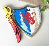 Medieval Sword & Shield Set Soft Children Cosplay