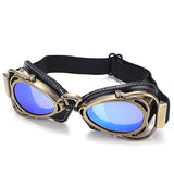 Vintage Motorcycle Goggles Sun Windproof Goggles Racer Pilot Helmet Glasses