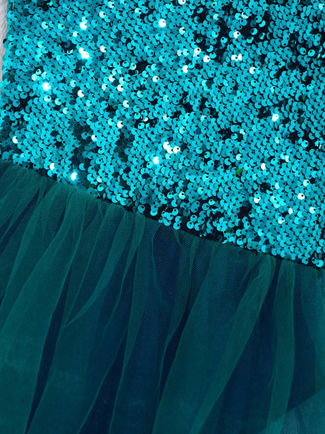 Girls Ballet Gymnastics Figure Ice Skating Sequin Leotard Tutu Dress Performance Dancewear