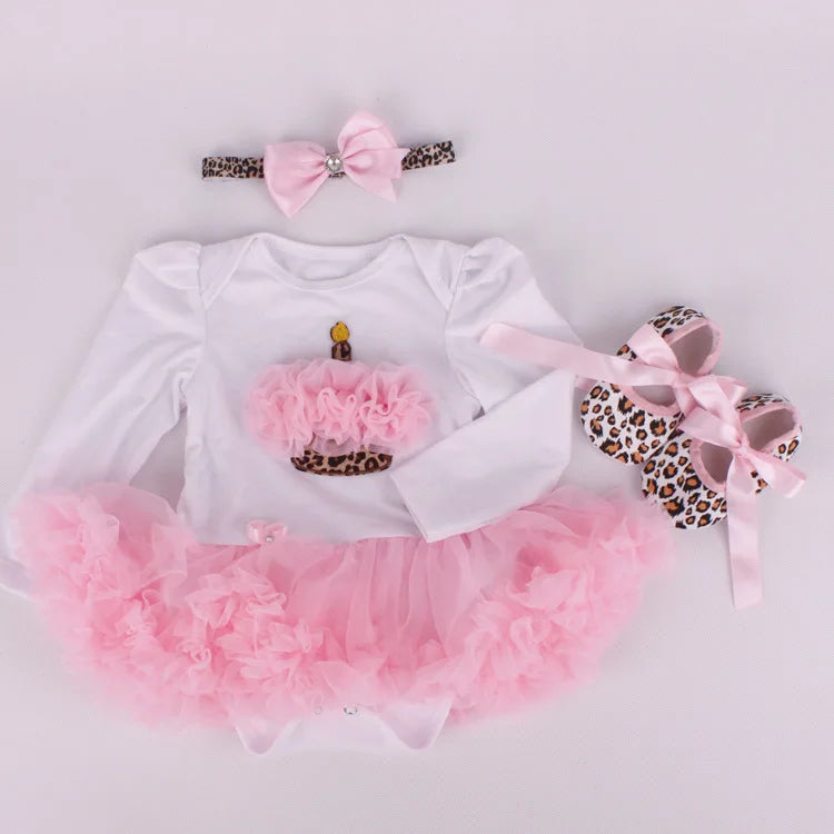 0-2Y 3pcs Girl Baby Superhero Suit Costume Newborn Clothing Sets