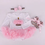 0-2Y 3pcs Girl Baby Superhero Suit Costume Newborn Clothing Sets