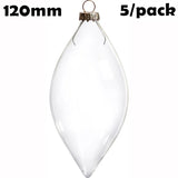 5 Pieces x DIY Paintable Fillable Shatterproof Christmas Decoration Ornaments 65mm Square Cube