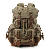 Waterproof Waxed Canvas Rucksack