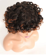 Ringlet Wigs Orange Pink Blonde Cosplay Wigs