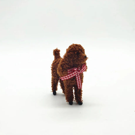 9cm Teddy Dog Mini Poodle Plushie Toy
