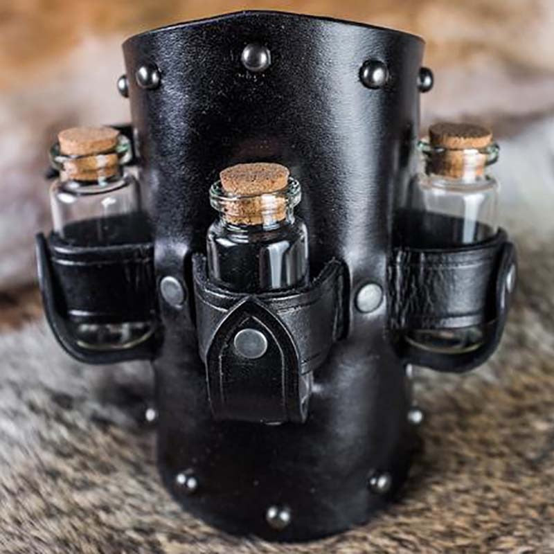 The Magicians Friend; Potion and Ingredient Quick Slot Vials and Holder