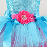 Trolls Tutu Dress Princess Poppy Costume Halloween Dresses