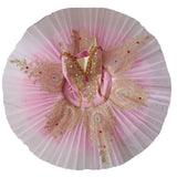Royal Gold Swan Lake Professional Pancake Ballet Tutu Dress Ballet