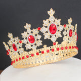 Baroque Full Round Royal Queen King Crowns