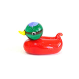 Glass Duck Mini Figurines Tea Pets