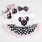 0-2Y 3pcs Girl Baby Superhero Suit Costume Newborn Clothing Sets