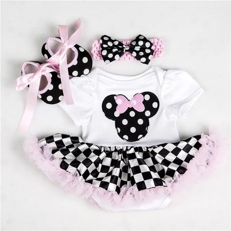 0-2Y 3pcs Girl Baby Superhero Suit Costume Newborn Clothing Sets