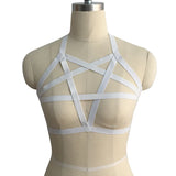 Pentagram Punk Harness Cage Body Harness