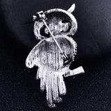 Oh Wise One Owl Brooches