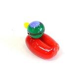 Glass Duck Mini Figurines Tea Pets