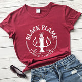 Black Flame Hocus Pocus T-shirt