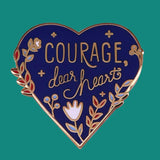 Courage, Dear Heart Enamel Lapel Pins Badge